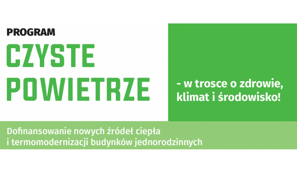 Ruszyl Nabor Wnioskow Do Programu Czyste Powietrze Malopolska W Zdrowej Atmosferze