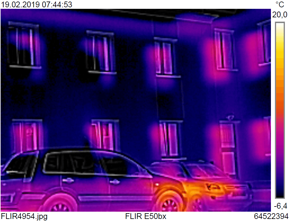 Badanie kamerą termowizyjną w gminie Chełmiec
