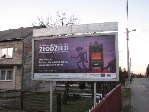 Billboard w Olkuszu