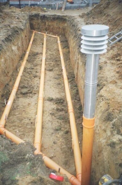 Przeponowy gruntowy wymiennik ciepła