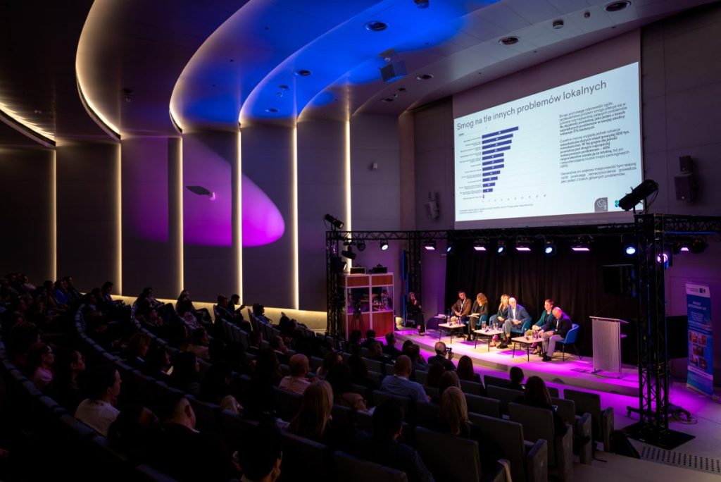 Zdjęcie sali - konferencja Polska w zdrowej atmosferze